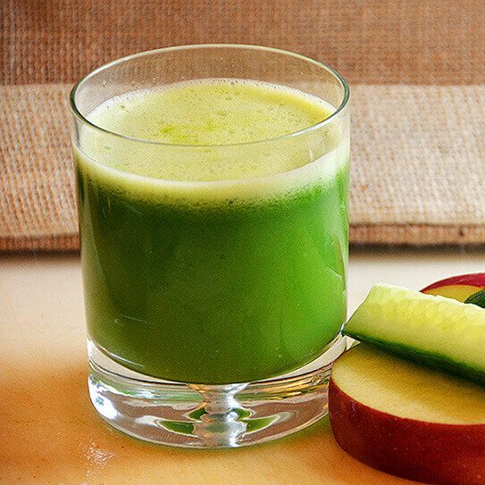 a glass of juice reminds you to juice smarter